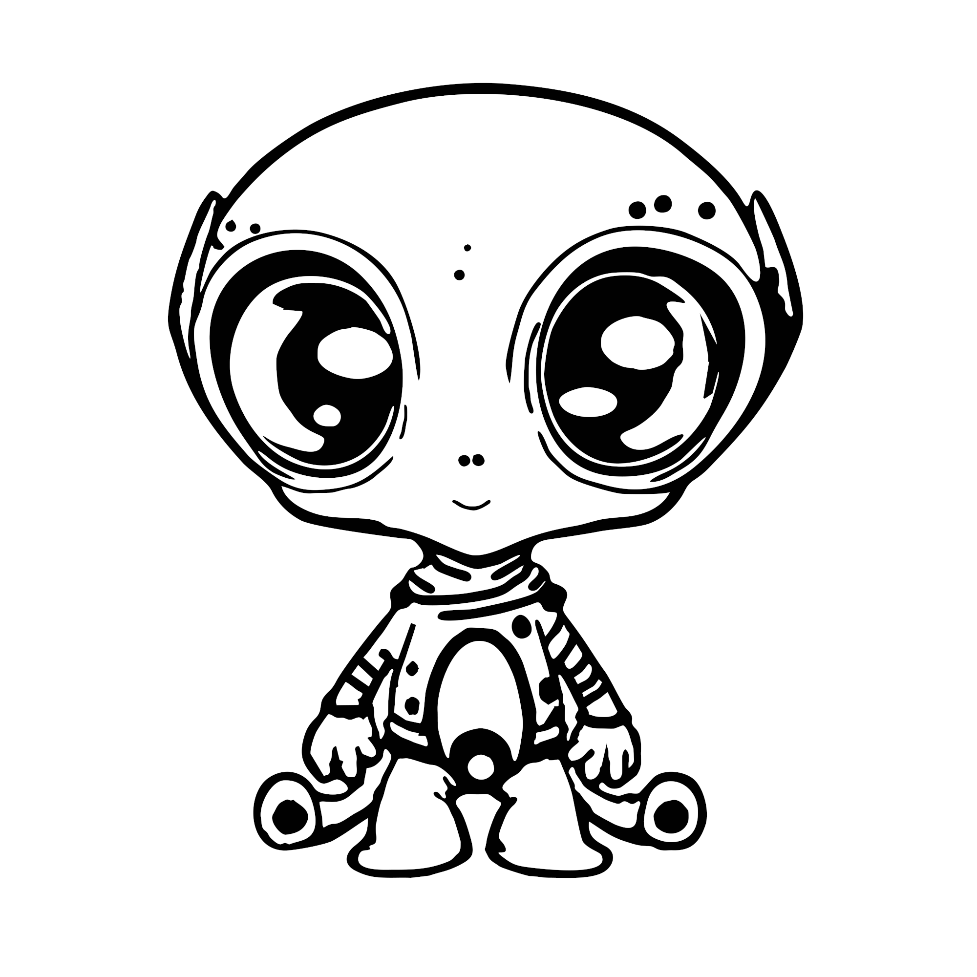 Alien Cartoonstyle